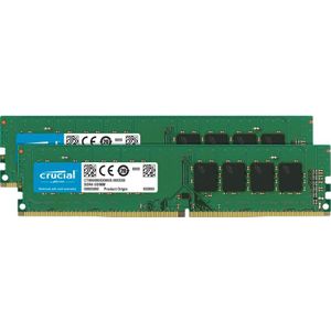 Crucial 2x16GB DDR4 Werkgeheugenset voor laptop DDR4 32 GB 2 x 16 GB 2400 MHz 260-pins SO-DIMM CL17 CT2K16G4SFD824A
