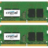 Crucial 2x4GB DDR4 Werkgeheugenset voor laptop DDR4 8 GB 2 x 4 GB 2400 MHz 260-pins SO-DIMM CL17 CT2K4G4SFS824A