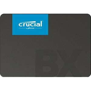 Crucial BX500 480 GB CT480BX500SSD1 tot 540MB/s, interne SSD, 3D NAND, SATA, 6,35 cm, zwart