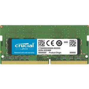 Crucial RAM 64 GB Kit (2 x 32 GB) DDR4 3200 MHz CL22 (of 2933 MHz of 2666 MHz) Draagbaar geheugen CT2K32G4SFD832A