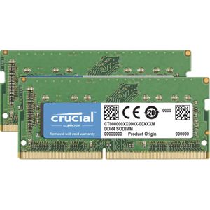 Crucial RAM CT2K32G4S266M 64 GB Kit (2 x 32 GB) DDR4 2666 MHz CL19 geheugen voor Mac