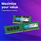 Crucial CT16G4SFRA32A 16GB DDR4-3200 SODIMM PC4-25600 CL22 SR x16 260pin
