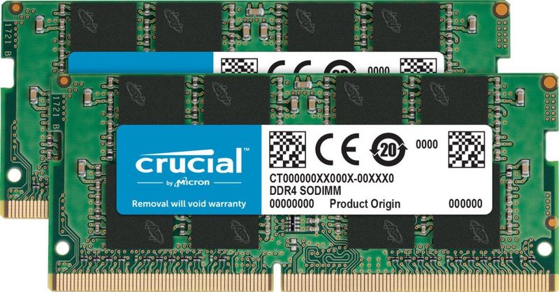 Crucial CT2K16G4SFRA32A - DDR4 (SO-DIMM) - 32 GB: 2 x 16 GB - 260-PIN - 3200 MHz