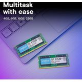 Crucial RAM-geheugen - 32 GB DDR4 DIMM - 3200MHz - 2 x 16 GB