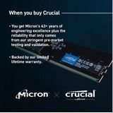 Crucial - RAM-geheugen - CT16G48C40U5 - 16GB - DDR5 - DIMM - 4800MHz - 1 x 16 GB