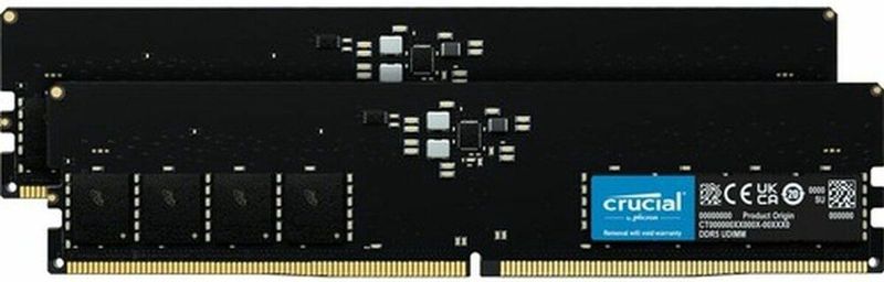 Crucial - CT2K32G48C40U5 - RAM Geheugen - 64GB - 2x32GB DDR5 4800MHz