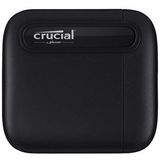 Crucial CT4000X6SSD9 X6 Portable SSD 4TB Compacte Externe SSD (USB3.2 10Gb/s, 800MB/s)