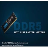 Crucial Laptopgeheugen 16GB DDR5 SODIMM 4800MHz 1 x 16GB