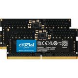 Crucial RAM 16 GB Kit (2 x 8 GB) DDR5 4800 MHz CL40 Laptop Geheugen CT2K8G48C40S5