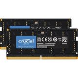 Crucial Laptopgeheugen 64GB DDR5 SODIMM 4800MHz 2 x 32GB