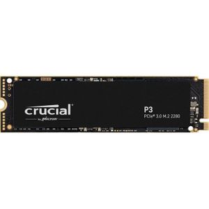 Crucial P3 Interne SSD - 500GB - NVMe