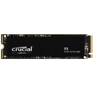 Crucial P3 SSD - 4TB - NVMe - Hoge Opstartsnelheden