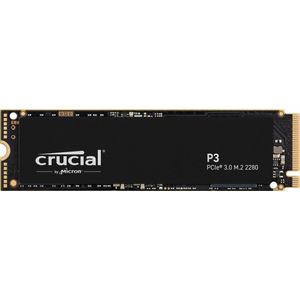 Crucial P3 4 TB NVMe/PCIe M.2 SSD 2280 harde schijf M.2 PCIe NVMe Retail CT4000P3SSD8
