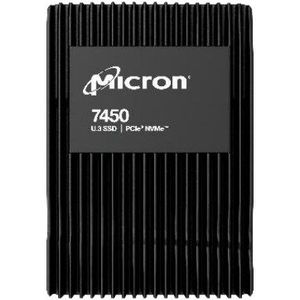 Micron 7450 MAX 6.4 TB SSD harde schijf U.3 NVMe PCIe 4.0 x4 Retail MTFDKCC6T4TFS-1BC1ZABYYR