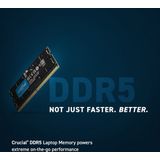 Crucial SORAM D5 5600 24GB CL46GB geheugenmodule 1 x 24 GB DDR5 5600 MHz ECC