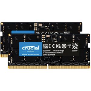 Crucial Laptopgeheugen CT2K16G56S5 32GB DDR5 SODIMM 5600MHz 2 x 16 GB