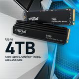 Crucial T700 (2000 GB, M.2 2280), SSD