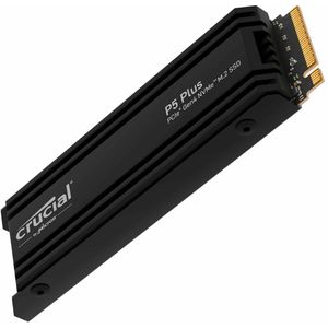 Crucial P5 Plus 2tb Gen4 Nvme M.2 SSD Met Koellichaam SSD M.2 Retail (2000 GB, M.2 2280), SSD