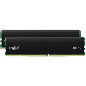 Crucial Pro RAM DDR4 64 GB Kit (2 x 32 GB) 3200 MHz, Intel XMP 2.0, Desktop RAM (PC) - CP2K32G4DFRA32A