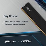 Crucial Pro RAM 32GB Kit (2x16GB) DDR5 5600MT/s (of 5200MT/s of 4800MT/s) Desktopgeheugen CP2K16G56C46U5
