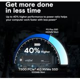 Crucial T500 - Interne SSD - 2 TB - PCIe 4.0 - NVMe