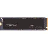Crucial T500 2TB PCIe Gen4 NVMe M.2 Interne Gaming SSD (Solid State Drive), Tot 7400MB/s, Compatibel met Laptop en Desktop, Microsoft DirectStorage - CT2000T500SSD8