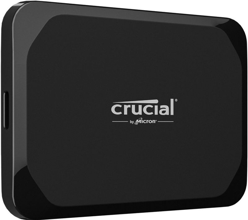 Crucial - X9 - Draagbare SSD - Zwart - 1TB - USB 3.2 Gen 2, 1050 MB/s