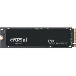 Crucial - T705 - SSD - 2TB - PCIe Gen5 NVMe M.2, tot 14.500 MB/s