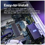 Crucial P310 2TB SSD.2 2280 PCI Express x4 2 TB NVMe 440TB zwart