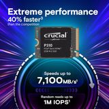 Crucial P3 Plus SSD - 2TB - M.2 - PCI Express 4.0