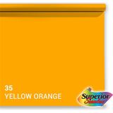 Superior Achtergrond Rol Yellow-Orange (nr 35) 1.35m x 11m