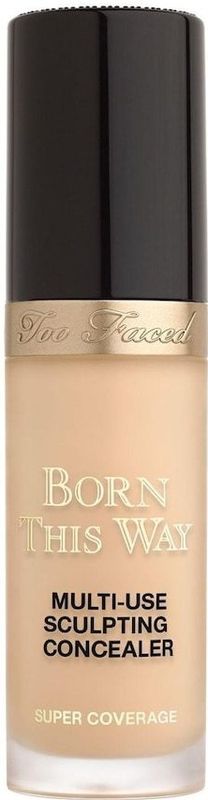 Too Faced Born This Way Super Coverage Multi-Use Concealer Langaanhoudende Consealer voor Volledige Dekking Tint Natural Beige 13,5 ml