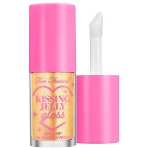 Too Faced Kissing Jelly Lip Oil Gloss Olie Lipgloss voor Intensieve Hydratatie Tint Pina Colada 4.5 ml