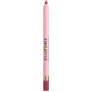 Too Faced Killer Liner 36 Hour Waterproof Gel Eyeliner Pencil Waterproef Gel Potlood voor Eyeliner voor Langdurige Effect Tint Metallic Burgundy 1,2 g
