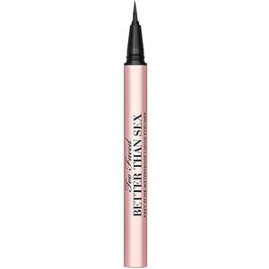 Too Faced Better Than Sex Easy Glide Waterproof Liquid Eyeliner Langaanhoudende Eyeliner Tint Black 6 ml