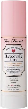 Too Faced - Hangover 3-in-1 Setting Spray - Revitalisierender Primer Und Fixierspray - Hangover 3-in-1