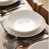 Gordon Ramsay - Maze White Collection - Steengoed Set van 12 - Dinerborden en Mueslikommen