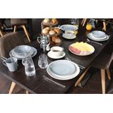 Gordon Ramsay - Maze White Collection - Steengoed Set van 12 - Dinerborden en Mueslikommen