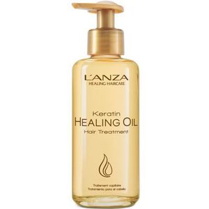 L'ANZA Keratin Healing Oil - Behandeling - Verzorgen, Voor Droog Haar, Voor Beschadigd Haar, Voor Een Beschadigde Hoofdhuid, Phyto IV Complex, UV Bescherming (180 ml)