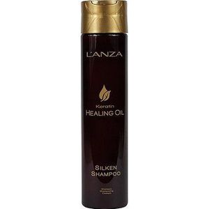 L'ANZA Keratin Healing Oil - Glanzende Shampoo - Voor Beschadigd Haar - Verzorgen, Glans, Kracht, Zijdezachte Look, Shampoo Zonder Sulfaten En Parabenen, Glutenvrij (300 ml)