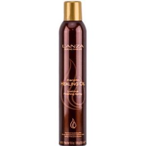 L'ANZA Keratin Healing Oil - Glanzende Finishing Spray - Glans, Volume, Hydratatie, Tegen Vet Haar, Tegen Pluizig Haar, Ontspannen Haar 350 ml