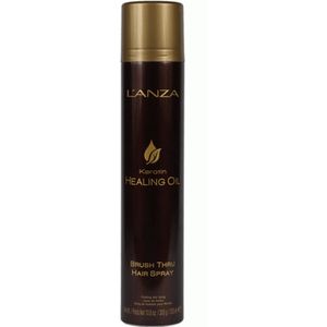 L'Anza Keratin Healing Oil Brush Thru Hair Spray 350ml