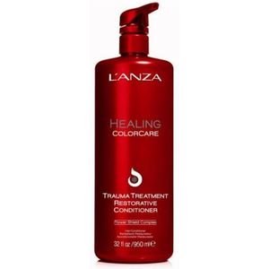 L’ANZA Healing ColorCare - Trauma Behandeling - Herstellende Conditioner - Fris, Verlengt De Levensduur Van Kleur, UV Bescherming, Hittebescherming (950 ml)