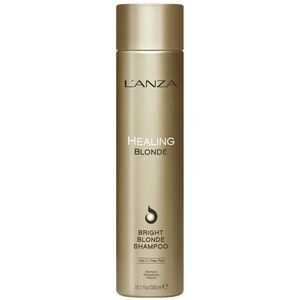 L’ANZA Healing Blonde - Heldere Shampoo, Voor Natuurlijk Blond Haar, Gebleekt Blond Haar - Voor Glans, Helderheid, Herstelt, Shampoo Zonder Sulfaten En Parabenen, Glutenvrij (300 ml)