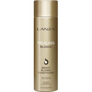 L'ANZA Lichtblonde herstellende conditioner (250 ml) voor natuurlijk en gebleekt blond haar - voor meer glans en helderheid, sulfaatvrij, parabenen en glutenvrij, conditioner