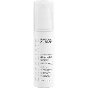 Paula's Choice SKIN PERFECTING 8% AHA Gel Exfoliant - met Glycolzuur - Alle Huidtypen - 100 ml