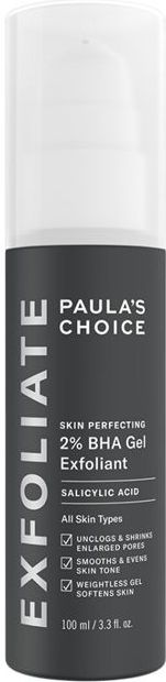 Paula's Choice SKIN PERFECTING 2% BHA Gel Exfoliant - met Salicylzuur - Gecombineerde Huid - 100 ml