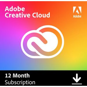 Adobe Creative Cloud Individual 100GB Cloudopslag/1 apparaat Nederlands/Frans PC/MAC