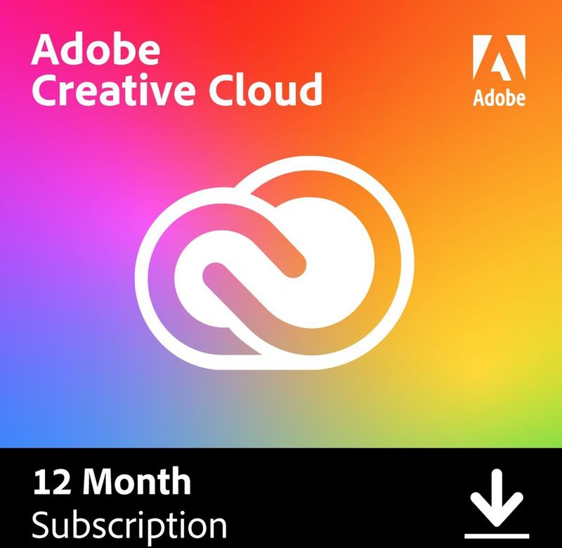 Adobe Creative Cloud Individual 100GB Cloudopslag/1 apparaat Nederlands/Frans PC/MAC