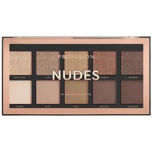 Profusion - Essentials 10 Shade Palette - Oogschaduw - Nudes - 103 g